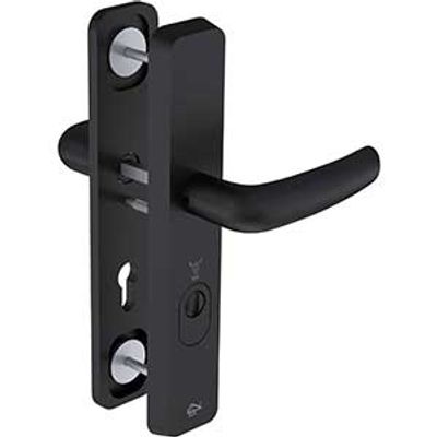 M&C kerntrekbeslag kruk/kruk SKG3 - verstelbaar en inbraakwerend zwart