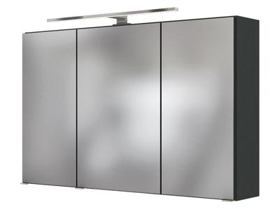 HELD Badkamer spiegelkast (Donkergrijs, Breite: 100 cm)