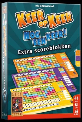 999-games Spel Keer Op Keer Scoreblok 3 Stuks Level 2, 3 en 4