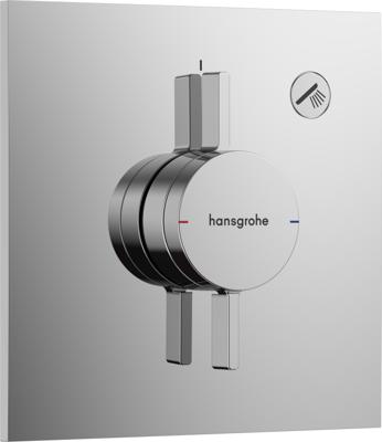Hansgrohe DuoTurn E kraan inbouw voor 1 functie, chroom