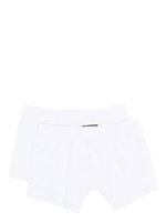 Zegna lots de 2 boxers à taille logo - Blanc