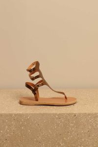 Ancient Greek Sandals Ancient Greek Sandals - sandalen - THEMIS - nocciola metallic