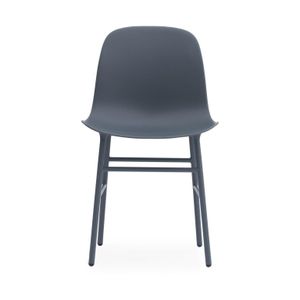 Normann Copenhagen Form Chair eetkamerstoel staal Blue