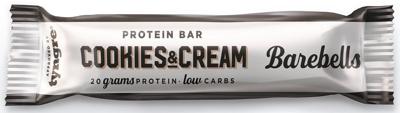 Barebells reep Original Cookies & Cream, 55 g, pak van 12 stuks