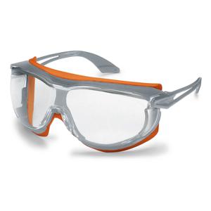 uvex skyguard NT 9175275 Veiligheidsbril Incl. UV-bescherming Grijs, Oranje EN 166, EN 170 DIN 166, DIN 170