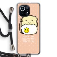 Sleep All Day: Xiaomi Mi 11 Transparant Hoesje met koord
