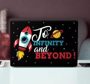 Stickers voor laptop Tot de oneindigheid en verder