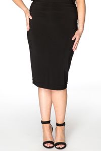 Rok stretch VISCOSE 54/56 black