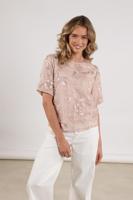 Nukus Octavia Top Paillet | Dusty Pink