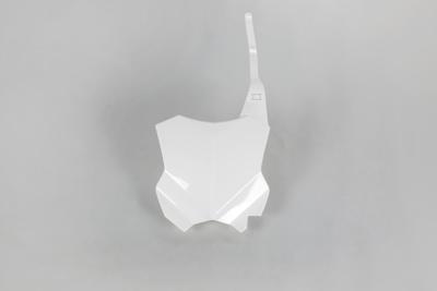 UFO PLAST Start number plate ufo kawasaki white
