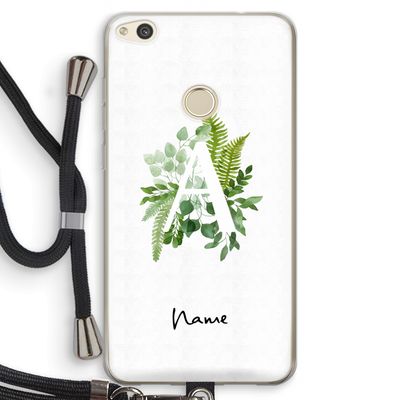 Green Brush: Huawei Ascend P8 Lite (2017) Transparant Hoesje met koord