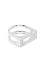 Tom Wood bague Cage Single - Argent - thumbnail