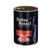Dolina Noteci Premium rijk aan kalfsvlees - nat kattenvoer - 400g