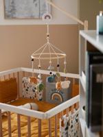 Muziekmobiel MINI ZOO beige /meerkleurig