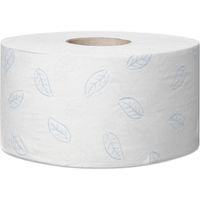 Tork Premium Mini jumborol toiletpapier zacht, 2-laags, systeem T2, wit 12 stuks - thumbnail