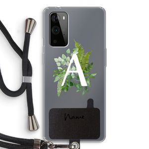 Green Brush: OnePlus 9 Pro Transparant Hoesje met koord