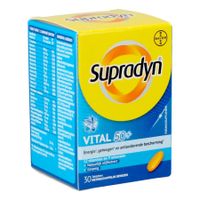 Supradyn Vital 50+ Multivitamine Vitaliteit Met Ginseng 30 Tabletten