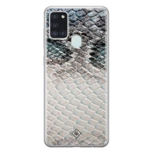 Samsung Galaxy A21s siliconen hoesje - Oh my snake