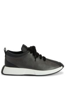 Giuseppe Zanotti baskets Ferox en cuir - Gris