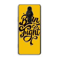 Born to Fight: Sony Xperia Pro-I Transparant Hoesje