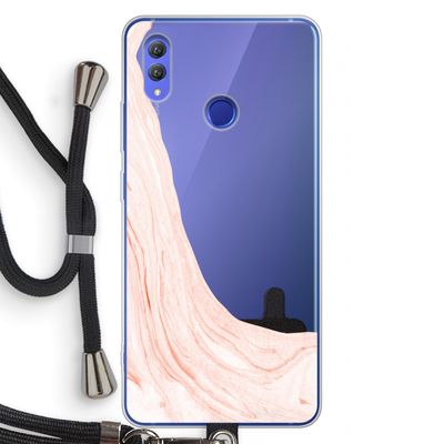 Peach bath: Honor Note 10 Transparant Hoesje met koord