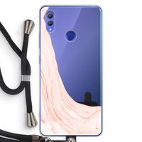 Peach bath: Honor Note 10 Transparant Hoesje met koord