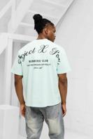 Project X Paris Members Club T-Shirt Heren Lichtblauw - Maat XXL - Kleur: Lichtblauw | Soccerfanshop