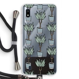 Boompje: Samsung Galaxy A10 Transparant Hoesje met koord