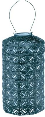 Lumiz solar lamp Mandela 18 cm petrol