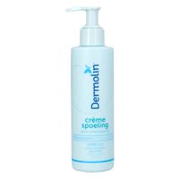 Dermolin Crèmespoeling Gevoelige Huid Parfumvrij Tube 200ml