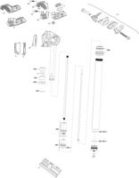 ROCKSHOX vario-zadelpen "reverb axs xplr" seat post rs reverb axs xplr 27.2 50 mm 350