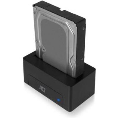 ACT 2,5 inch en 3,5 inch SATA harde schijf docking station, USB 3.2 Gen1