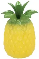 Daan Kromhout Design vaas keramiek pineapple tropical 14x18cm geel