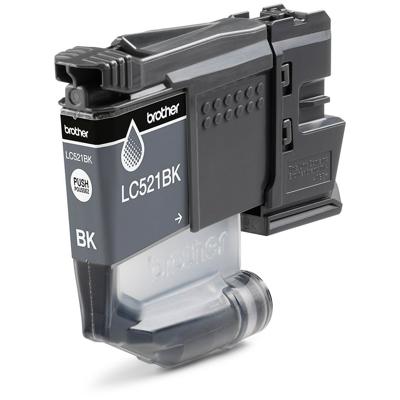 Brother LC-521BK Cartridge Inkt Zwart