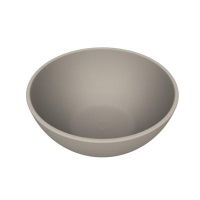 Waskom Arcqua Prince Opbouw 38x14 cm Rond Mat Klei