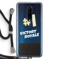 Victory Royale: OnePlus 7 Pro Transparant Hoesje met koord