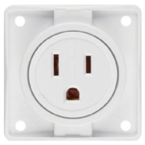 862632502  - Socket outlet (receptacle) NEMA white 862632502