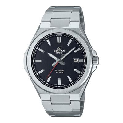 BEKIJK - CASIO - EDIFICE - Zwart staal