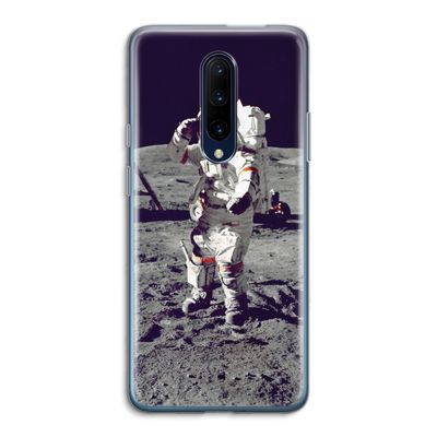 Spaceman: OnePlus 7 Pro Transparant Hoesje