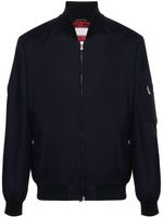 Brunello Cucinelli veste bomber en popeline - Bleu