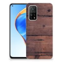 Xiaomi Mi 10T | 10T Pro | Bumper Hoesje | Old Wood