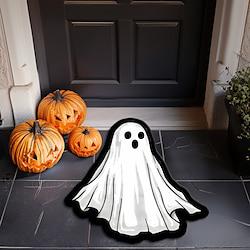 halloween decoraties onregelmatige geest deurmat keuken mat vloermat antislip gebied tapijt oliebestendig tapijt binnen buiten mat slaapkamer decor badkamer mat entree tapijt Lightinthebox