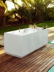 Vondom Vela Catering Bar with light