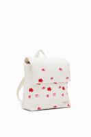 Gewatteerde rugzak bloemen S - WHITE - U