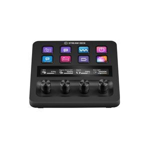 Elgato Stream Deck + BEARBEITUNG Zwart 8 knoppen