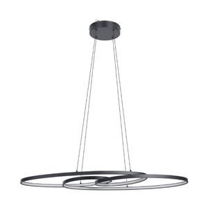 Eglo Zwarte led hanglamp Gianella 900948