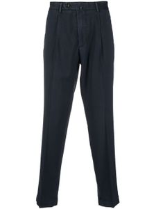 Dell'oglio pantalon de costume à coupe fuselée - Bleu