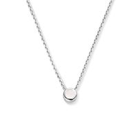 Ketting Geboortesteen juni zilver-maansteen 41-45 cm