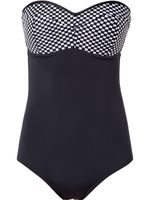 Amir Slama bandeau swimsuit - Noir - thumbnail