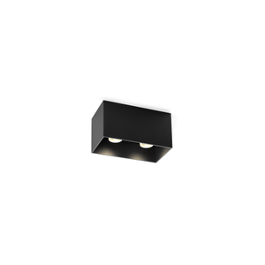 Wever Ducre Box Ceiling 2.0 PAR16 Opbouwspot - Zwart